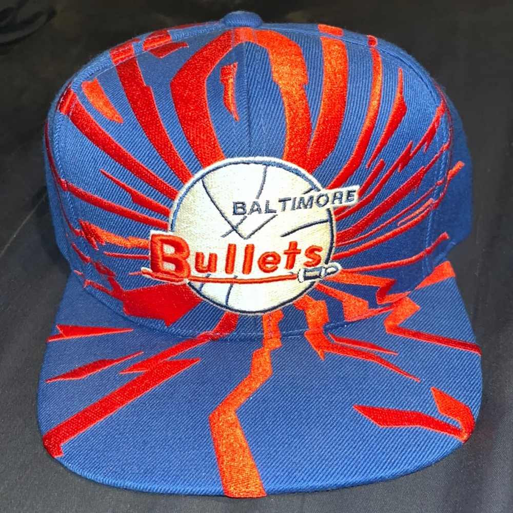 Baltimore Bullets vintage snap back hat